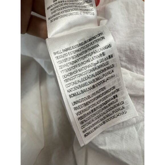 Farm Rio Multicolor Tropical Print Shirt Dress S Cotton Blend Button Front - Picture 9 of 10